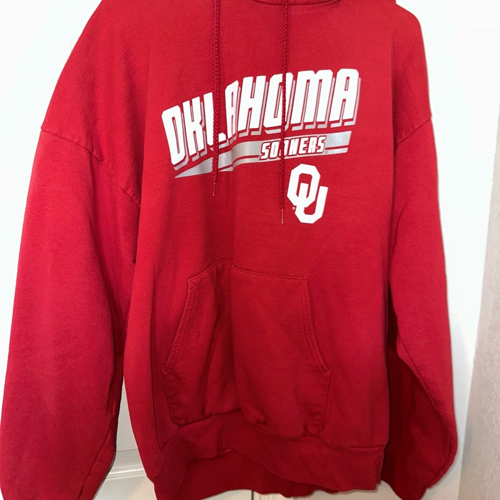 Hanes Red Oklahoma Sooners Sweater